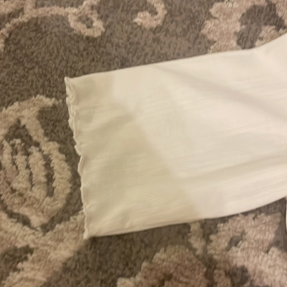 NWOT Button up ruffle primitive vintage cape cod Main style valley girl - Picture 5 of 7